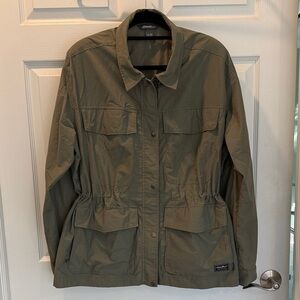 Eddie Bauer Women's Green Utility Jacket